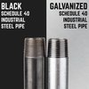 Ace Trading - Nipple STZ Industries 1 in. MIP each X 1 in. D MIP in. Galvanized Steel 2-1/2 in. L Nipple 301UP1X212